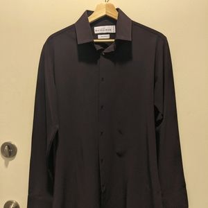 Mizzen and Main Burgundy Dress Shirt